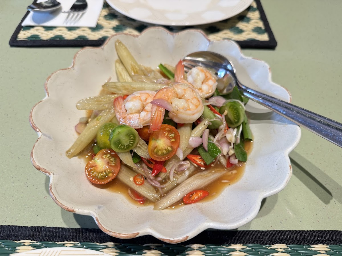 Thai appetizer platter